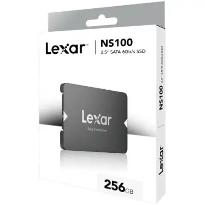 [847170257] Unidad de Estado Sólido Lexar NS100 256GB 2.5'' SATA III (Modelo LNS100-256RB)